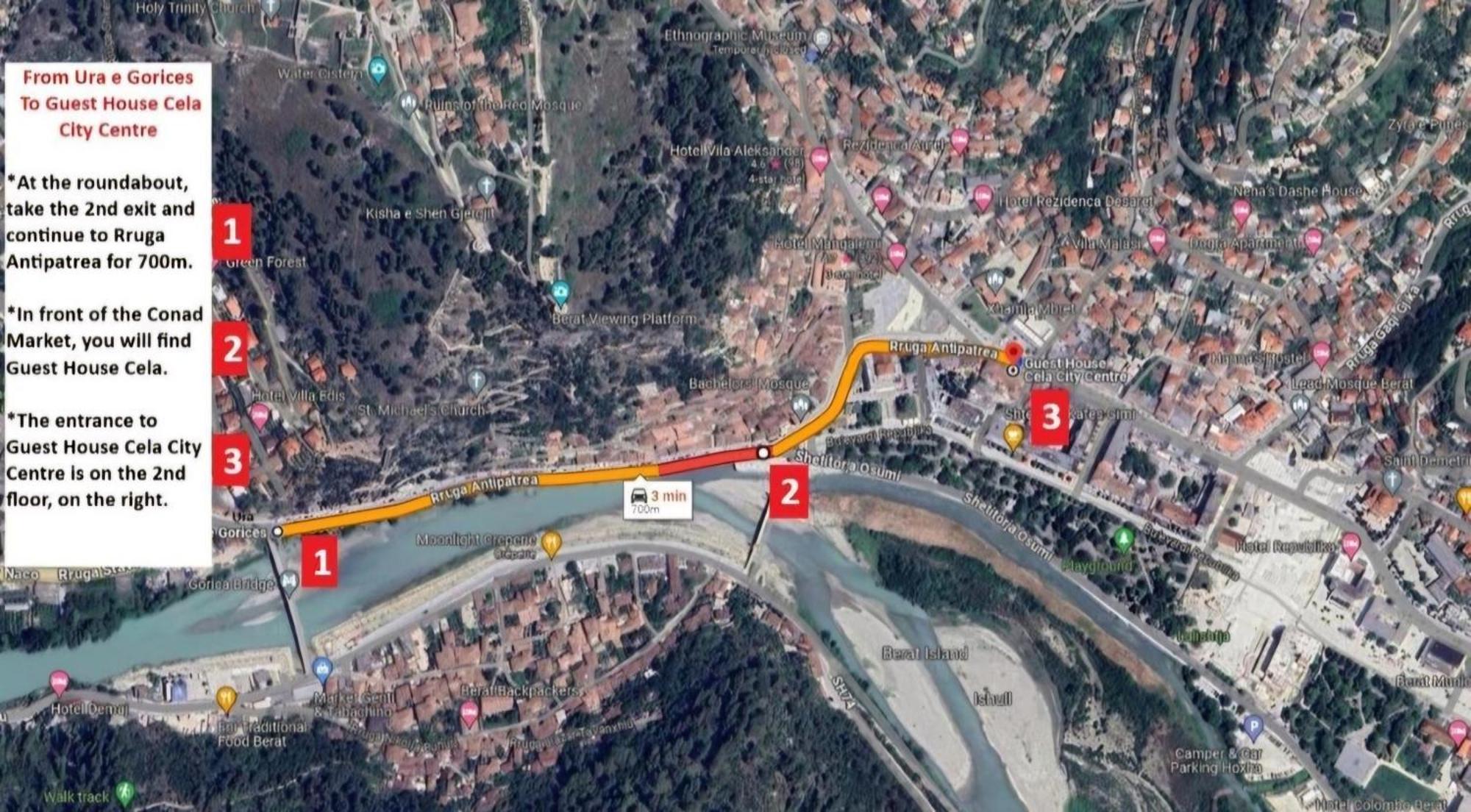 Guest House Cela City Centre Berat Buitenkant foto